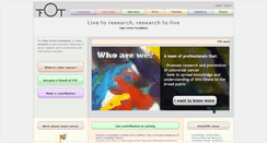 Desktop Screenshot of olgatorresfoundation.org